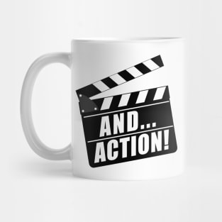 And... Action! Filmmaker Quote Mug